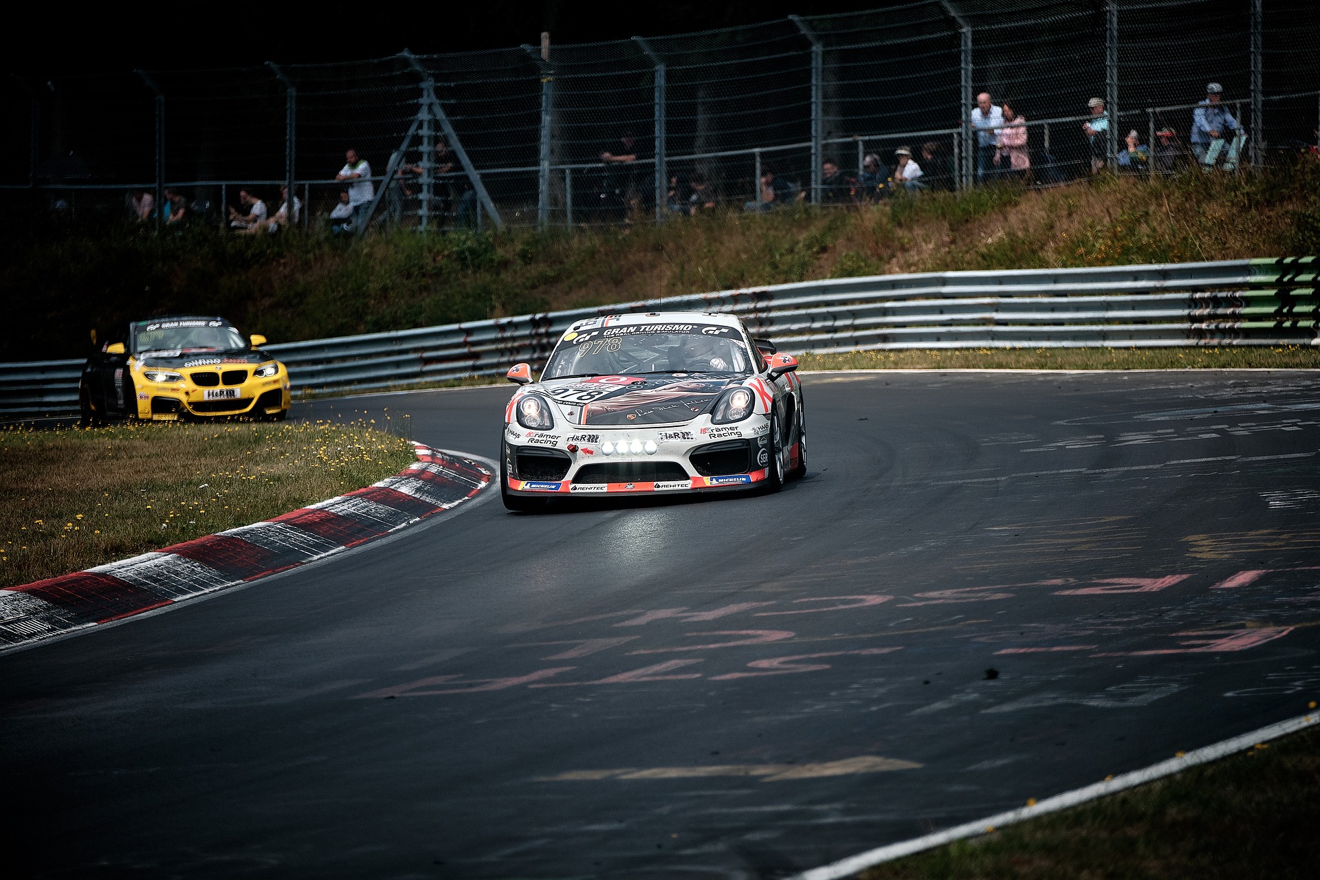 Porsche Out Front